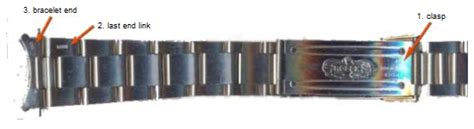 rolex st9 bracelet|rolex bracelet year codes.